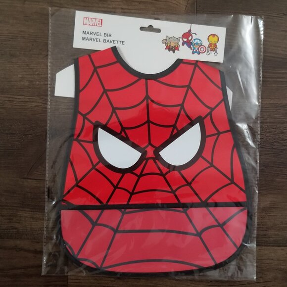 Marvel Spider-man Bib - Picture 1 of 4